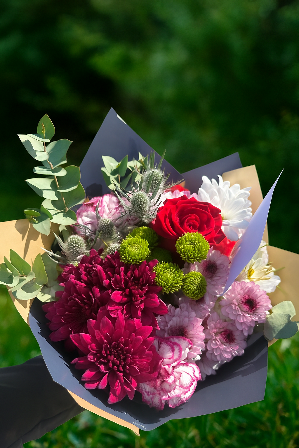 Ramo Mixto de Flores – Tamaño M