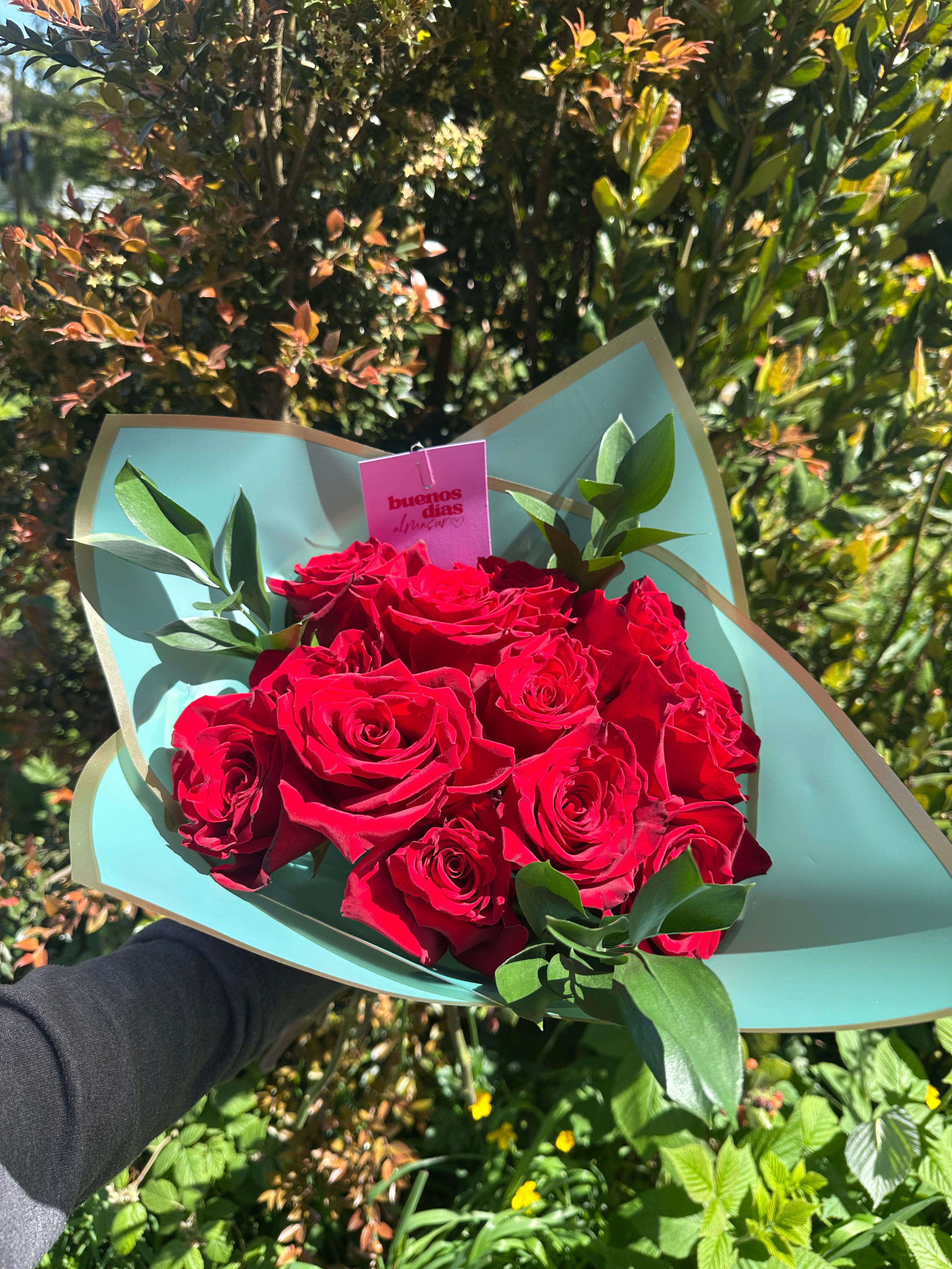 Ramo 12 Rosas Rojas