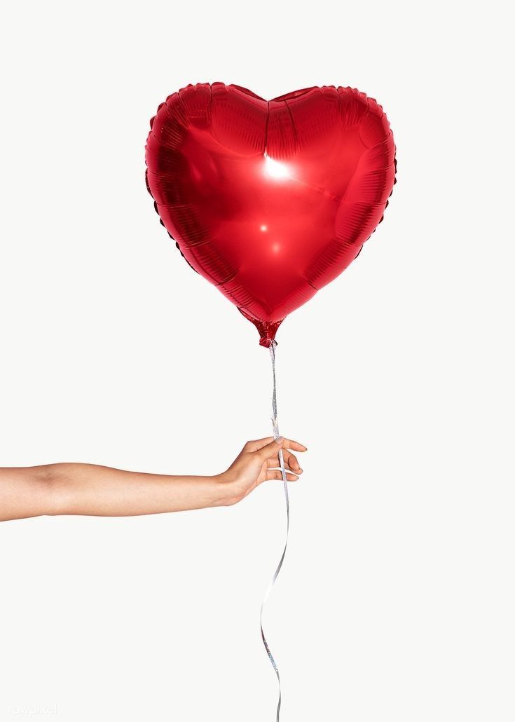 Globo Helio Corazón 45 cm